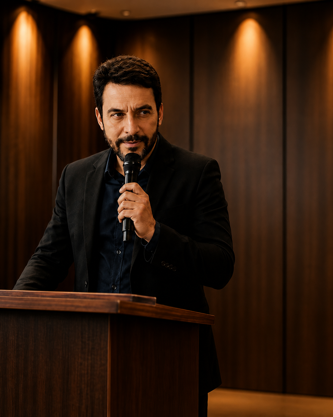 Amir Ben Kauss em atuação como palestrante e consultor empresarial